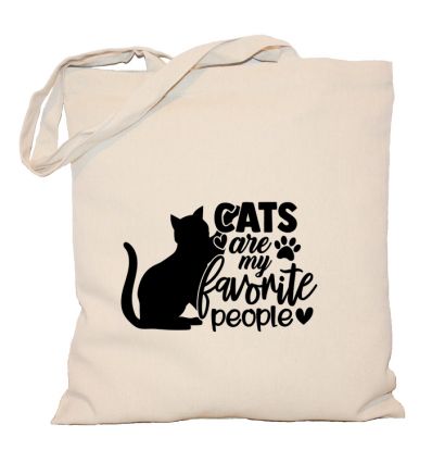 Torba z kotem Cats Are My Favorite People