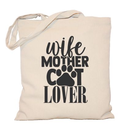 Torba z kotem Wife Mother Cat Lover