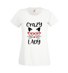 Crazy Cat Lady Koszulka damska kocia mama