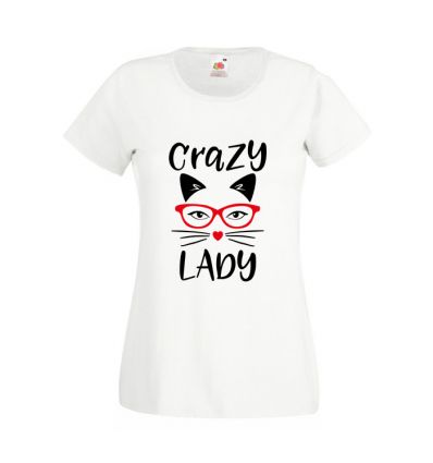 Crazy Cat Lady Koszulka damska kocia mama