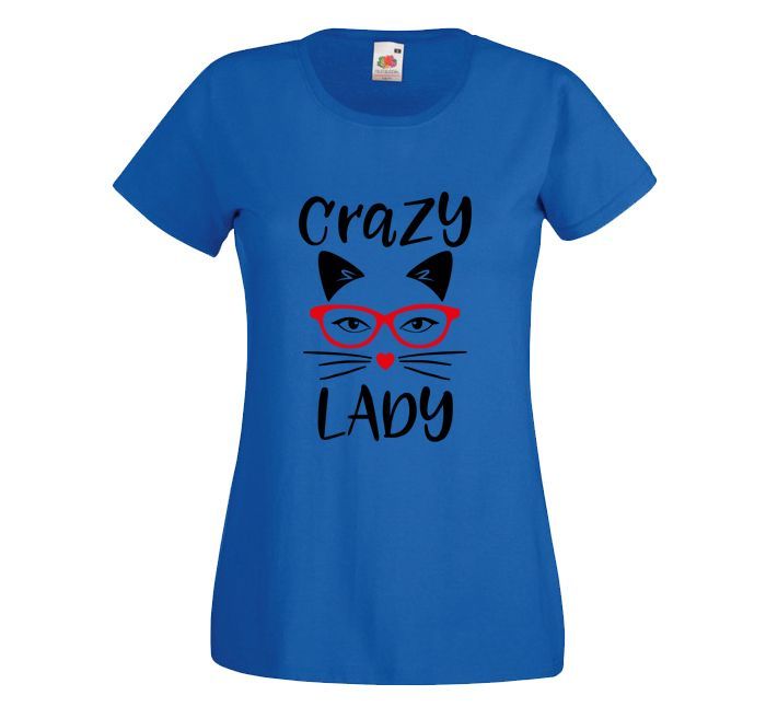 Koszulka crazy cat lady koszulka dla kociary