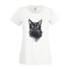 Koszulka damska z kotem