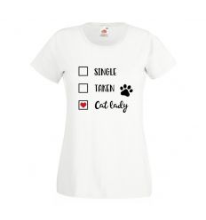 Koszulka wolna, zajęta, kociara