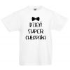 Dzień Super Chłopaka koszulka z muszką
