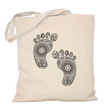 Torba stopki z mandalami