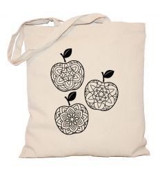 Torba jabłka z mandalami