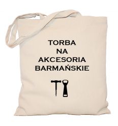 Torba barmana na akcesoria barmańskie