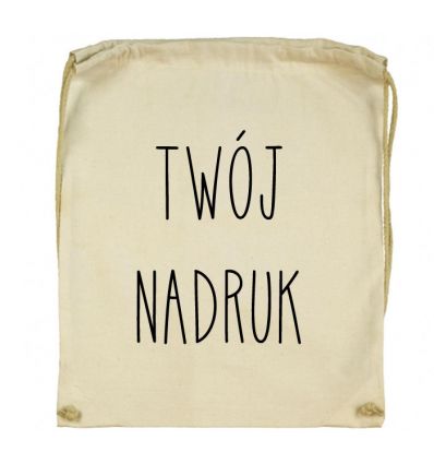 Workoplecak Worek z Twoim nadrukiem