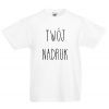 Koszulka dziecięca biała z Twoim nadrukiem