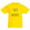 Koszulka dziecięca żółta z Twoim nadrukiem