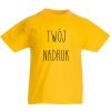 Koszulka dziecięca ciemno żółta z Twoim nadrukiem