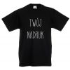 Koszulka dziecięca czarna z Twoim nadrukiem