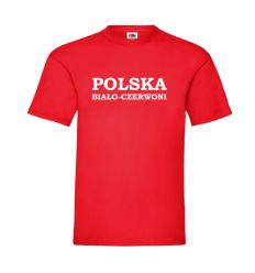Koszulka kibica Polska biało czerwoni