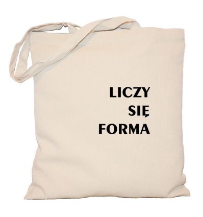 Torba architekta Liczy się forma