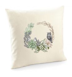 Poszewka jesienna wieniec