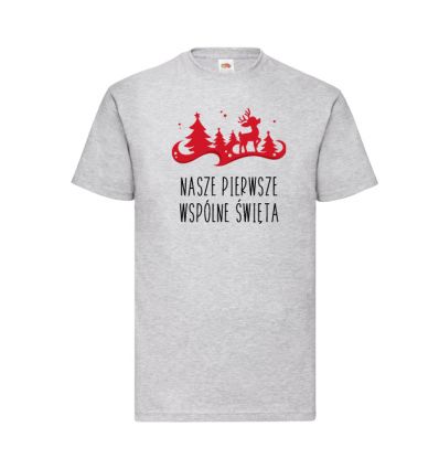 Zestaw koszulek świątecznych Nasze pierwsze święta