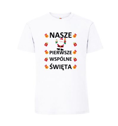 Nasze pierwsze wspólne święta Koszulki świąteczne