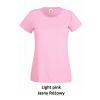 Fruit Koszulka Valueweight Lady Light Pink