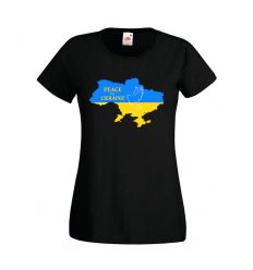 Koszulka Peace for Ukraine damska