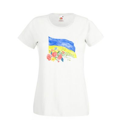 Koszulka z flagą Ukrainy