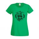 Koszulka Faith Hope Love