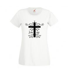 Koszulka religijna Jezus żyje