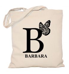Torba z monogramem i imieniem