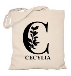 Torba z monogramem i imieniem