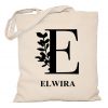 Torba z monogramem i imieniem