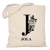 Torba z monogramem i imieniem