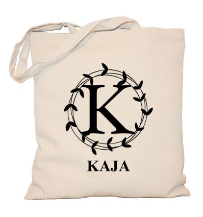 Torba z monogramem i imieniem