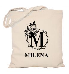 Torba z monogramem i imieniem
