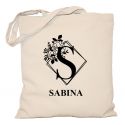 Torba z monogramem i imieniem