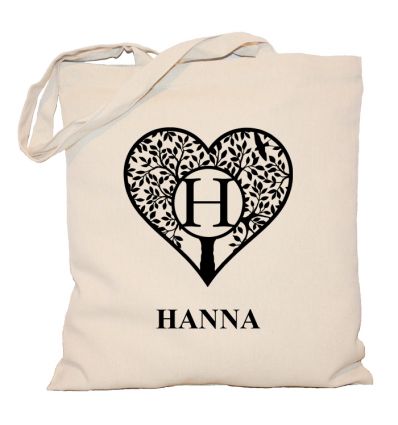 Torba z monogramem i imieniem