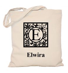 Torba z monogramem i imieniem