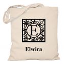 Torba z monogramem i imieniem