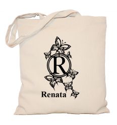 Torba z monogramem i imieniem