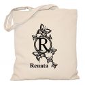 Torba z monogramem i imieniem