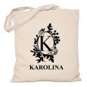 Torba z monogramem i imieniem