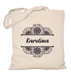 Torba ze słonecznikami z imieniem