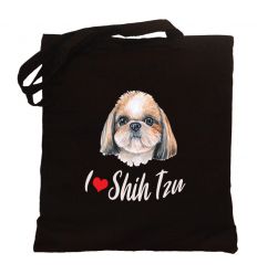 Torba z psem I love Shih Tzu