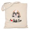 Torba z psem I love Shih Tzu