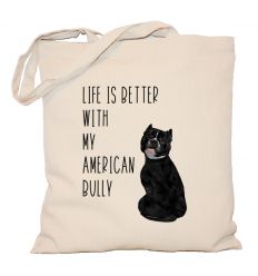 Torba z psem American Bully