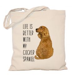 Torba z psem Cocker Spaniel