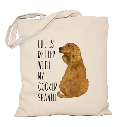 Torba z psem Cocker Spaniel