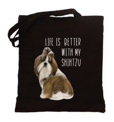Torba z psem Shihtzu