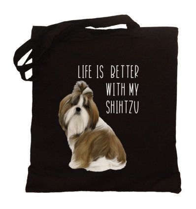 Torba z psem Shihtzu