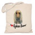 Torba z psem Afghan Hound