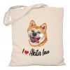 Torba z psem Akita Inu