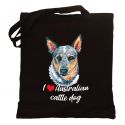 Torba z psem Australian cattle dog